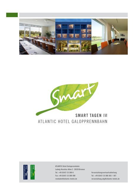 SMART TAgen iM ATLANTiC HoTeL ... - ATLANTIC Hotels