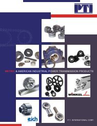 Plummer Block Housings - PT International Corp