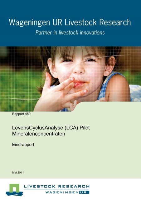 Vries et al 2011. LCA Pilots Mineralenconcentraten Final (3)x