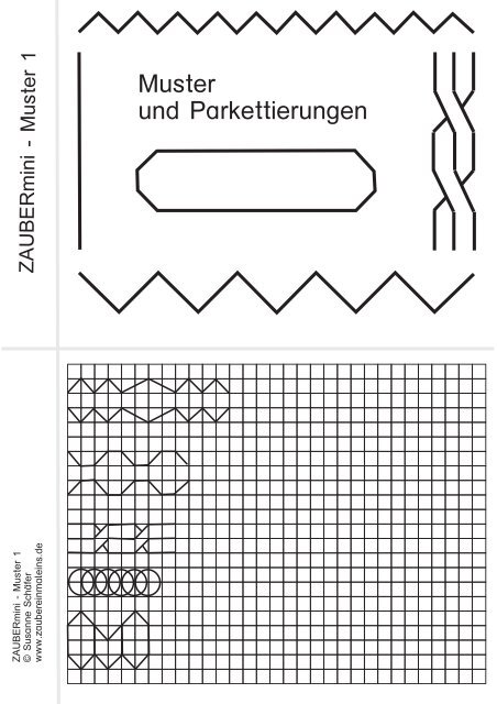 Muster und Parkettierungen - Zaubereinmaleins