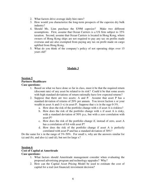 1 Corporate Finance Syllabus Spring 2009 Prof. Anna Scherbina UC