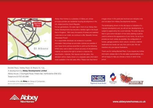 Beckett Place - Abbey New Homes