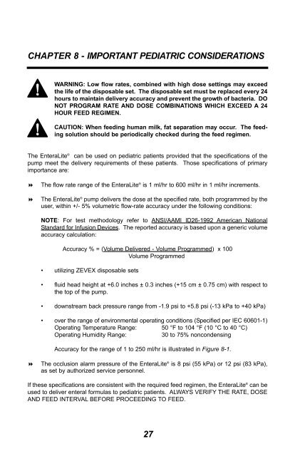 EnteraLite Operator's Manual - Moog Inc