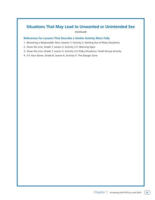 Reducing Adolescent Sexual Risk: A Theoretical - ETR Associates