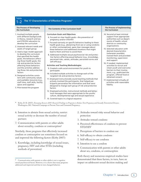 Reducing Adolescent Sexual Risk: A Theoretical - ETR Associates