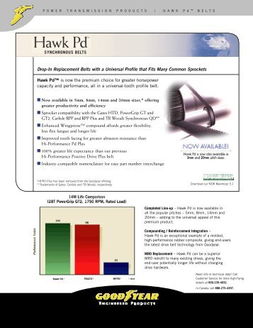 Hawk Pd - GoodyearÂ® Engineered Products