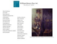 Click Here To Download Catalog PDF - William Reaves Fine Art