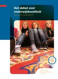 Download 'Het debat over onderwijskwaliteit' - VO-raad