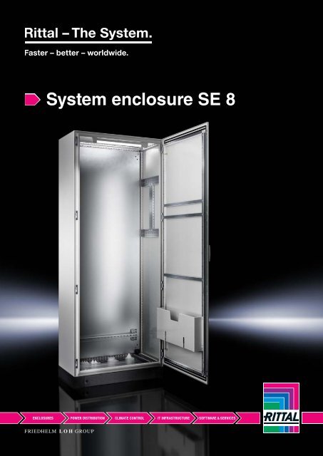 System enclosure SE 8 - Rittal