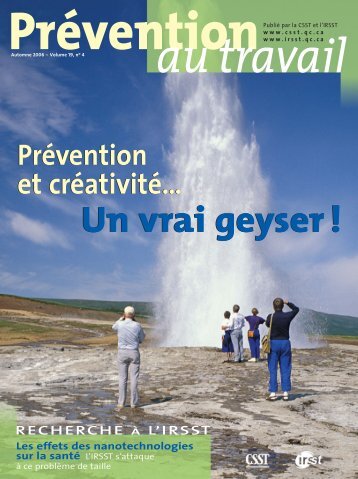 PrÃ©vention et crÃ©ativitÃ© - CSST