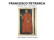 Petrarca, opere