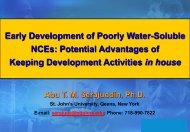 Early Development of Poorly Water-Soluble NCEs - American ...