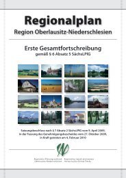 Erste Gesamtfortschreibung des Regionalplans Oberlausitz ...