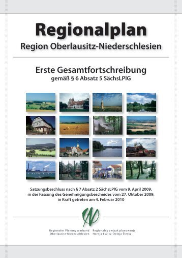 Erste Gesamtfortschreibung des Regionalplans Oberlausitz ...