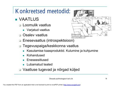 Ülevaade psühholoogiast - 1. osa (.pdf)