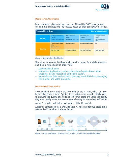 Why Latency Matters to Mobile Backhaul - O3b Networks