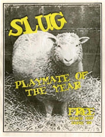 Download issue as PDF - SLUG Magazine