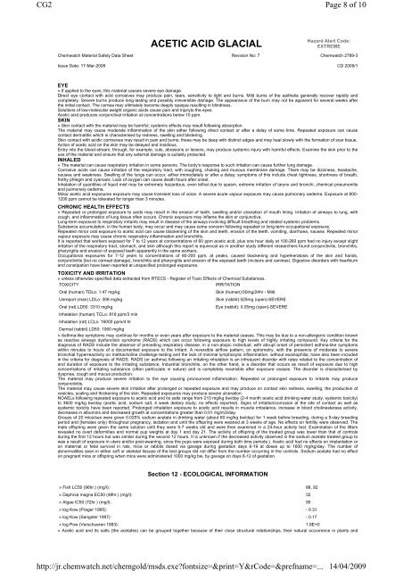 Acetic Acid Glacial - QGC