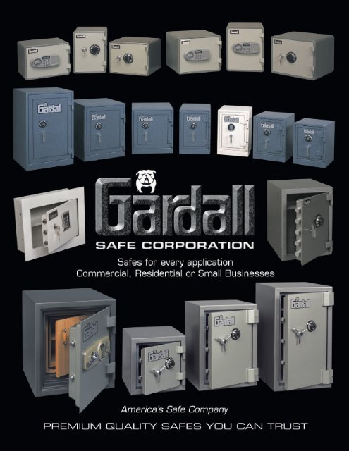 Gardall safes - Neff's Safe, Lock & Security Inc
