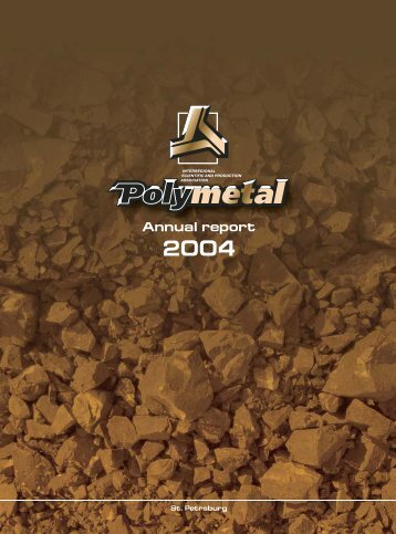 Download 2004 Annual Report - Polymetal