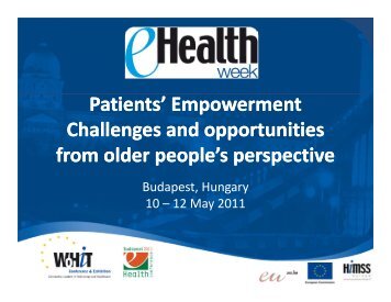 Patients' Empowerment Challenges and opportunities Challenges ...