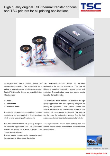 Thermal wax transfer printer deals