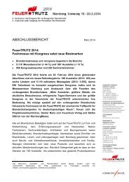 Download Abschlussbericht 2013 - FeuerTRUTZ