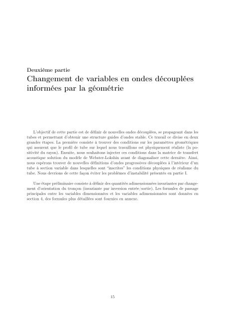 Rapport de stage - Master 2 SAR ATIAM - Base des articles ...