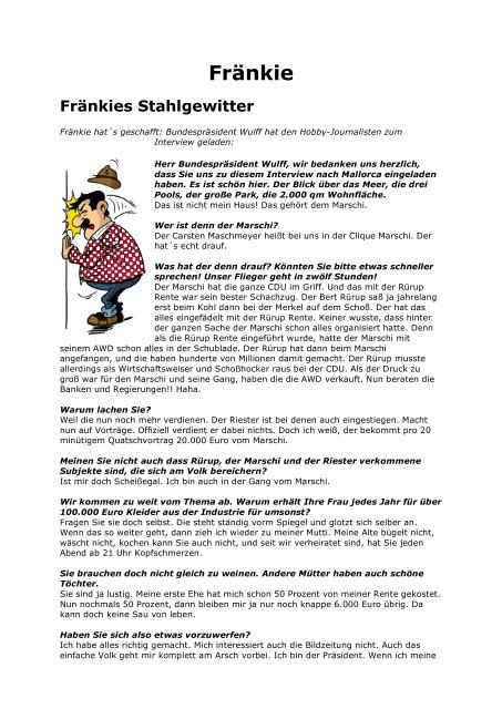 FrÃ¤nkies Stahlgewitter (als pdf) - World of Bike