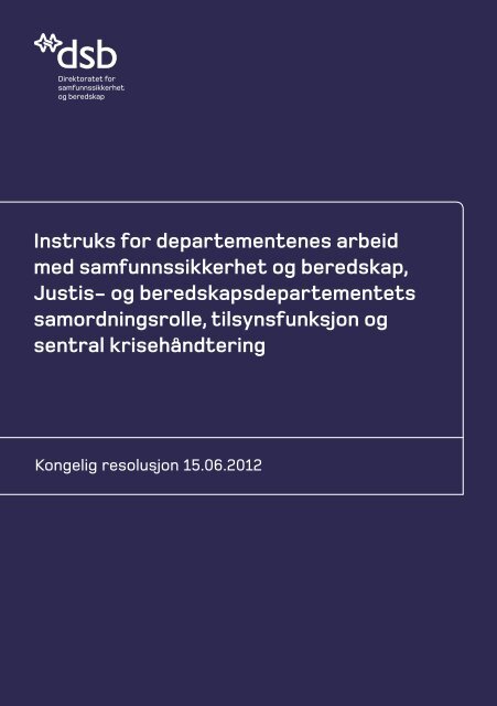 Last ned PDF - Direktoratet for samfunnssikkerhet og beredskap