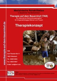 Therapie auf dem Bauernhof (TAB) - Baden-WÃ¼rttembergischer ...