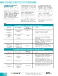 CHO-SEAL® & CHO-SIL® Conductive Elastomers continued - Elimec