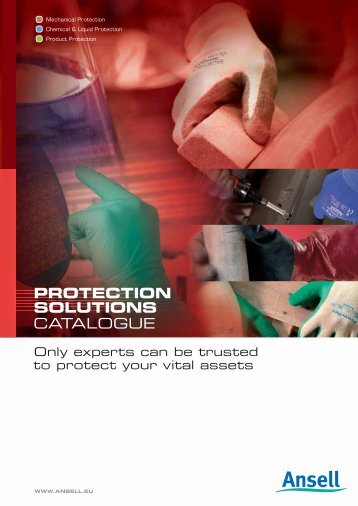 CATALOGUE PROTECTION SOLUTIONS - Ansell Healthcare Europe