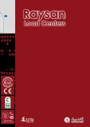 Raysan Load Centers Catalogue - AEC Online