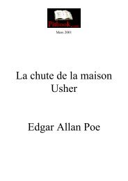 La chute de la maison Usher Edgar Allan Poe