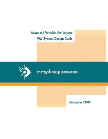 Advanced Variable Air Volume - Energy Design Resources