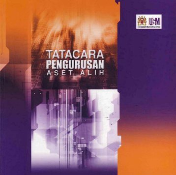 Buku Tatacara Pengurusan Aset Alih - USM