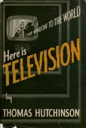 THOMAS HUTCHINSO - Early Television Foundation