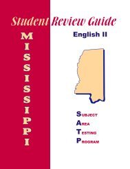 Mississippi SATP English II Student Review Guide - Enrichment Plus
