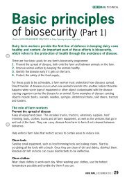 Basic principles of biosecurity (Part 1) - Ubisi Mail Magazine