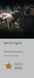 Special Agent - United States Secret Service
