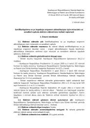 İnzibati reqlament - Standartlaşdırma, Metrologiya və Patent üzrə ...