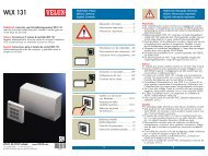 Bedieningssysteem WLX 131 - Velux