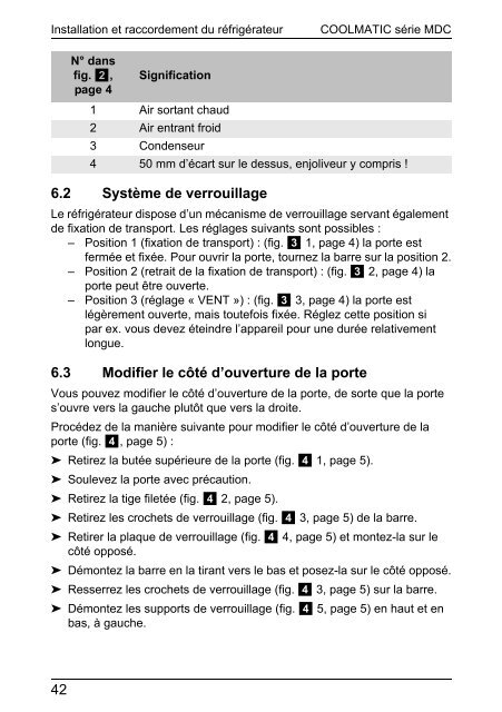 Instrucciones de montaje y de uso - Waeco