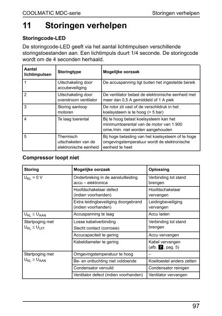 Instrucciones de montaje y de uso - Waeco