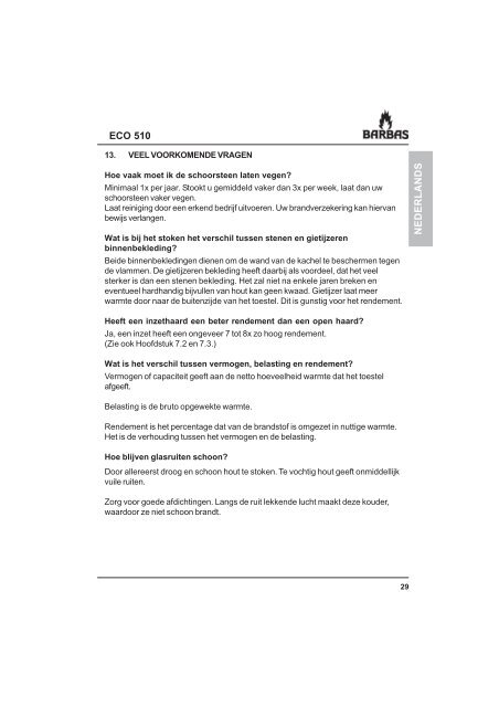 ECO 510 DIN plus Ned.pmd - UwKachel