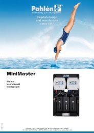 Manual MiniMaster - Pahlen.se