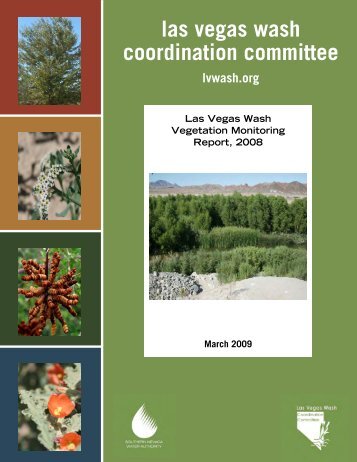 Vegetation Monitoring Report, 2008 - Las Vegas Wash Coordination ...