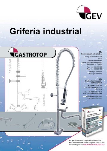 Grifería industrial - Gev-online.es