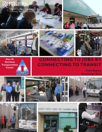 ConneCting to jobs by ConneCting to tRansit - John J. Heldrich ...